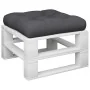 Cojín para sofá de palets de tela negro 60x61,5x10 cm de , Cojines para sillas y sofás - Ref: Foro24-360885, Precio: 18,38 €,...