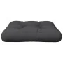 Cojín para sofá de palets de tela negro 60x61,5x10 cm de , Cojines para sillas y sofás - Ref: Foro24-360885, Precio: 18,38 €,...