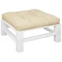 Cojín para sofá de palets beige 70x70x12 cm de , Cojines para sillas y sofás - Ref: Foro24-360472, Precio: 28,21 €, Descuento: %