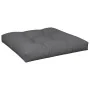 Cojín para sofá de palets de tela gris 80x80x12 cm de , Cojines para sillas y sofás - Ref: Foro24-360491, Precio: 38,26 €, De...