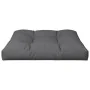 Cojín para sofá de palets de tela gris 80x80x12 cm de , Cojines para sillas y sofás - Ref: Foro24-360491, Precio: 38,26 €, De...