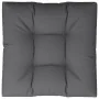Cojín para sofá de palets de tela gris 80x80x12 cm de , Cojines para sillas y sofás - Ref: Foro24-360491, Precio: 38,26 €, De...