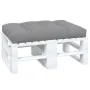 Cojín para sofá de palets de tela gris 120x80x12 cm de , Cojines para sillas y sofás - Ref: Foro24-360514, Precio: 51,00 €, D...
