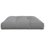 Cojín para sofá de palets de tela gris 120x80x12 cm de , Cojines para sillas y sofás - Ref: Foro24-360514, Precio: 51,00 €, D...