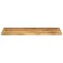 Tablero mesa rectangular madera maciza mango rugosa 70x20x3,8cm by , Table tops - Ref: Foro24-371358, Price: 25,60 €, Discoun...