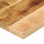 Tablero mesa rectangular madera maciza mango rugosa 70x20x3,8cm by , Table tops - Ref: Foro24-371358, Price: 25,60 €, Discoun...