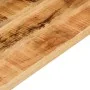 Tablero mesa rectangular madera maciza mango rugosa 70x20x3,8cm by , Table tops - Ref: Foro24-371358, Price: 25,60 €, Discoun...