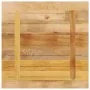 Tablero de mesa cuadrado madera mango rugosa 80x80x3,8 cm de , Tableros para mesas - Ref: Foro24-371415, Precio: 108,23 €, De...