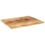 Tablero de mesa rectangular madera mango rugosa 100x80x3,8 cm by , Table tops - Ref: Foro24-371417, Price: 119,69 €, Discount: %