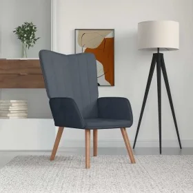 Sillón de relax de terciopelo gris oscuro by , Armchairs - Ref: Foro24-327656, Price: 95,63 €, Discount: %