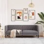 Sofá Chesterfield de 3 plazas cuero artificial gris by , Sofas - Ref: Foro24-372669, Price: 270,34 €, Discount: %