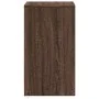 Mesita de noche con luces LED madera de ingeniería roble marrón by , Nightstands - Ref: Foro24-852018, Price: 62,81 €, Discou...