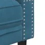 Set de sofás Chesterfield con cojines 3 piezas terciopelo azul de , Sofás - Ref: Foro24-3209289, Precio: 912,18 €, Descuento: %