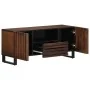 Mueble de TV madera maciza mango marrón 100x34x46 cm de , Almacenamiento para CD y DVD - Ref: Foro24-377506, Precio: 139,13 €...