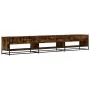 Mueble de TV madera de ingeniería roble ahumado 270x40x46 cm de , Muebles TV - Ref: Foro24-3300812, Precio: 149,57 €, Descuen...