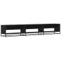Mueble de TV madera de ingeniería negro 270x40x46 cm de , Muebles TV - Ref: Foro24-3300810, Precio: 155,46 €, Descuento: %