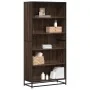 Estantería madera de ingeniería marrón roble 80,5x35x170,5 cm de , Librerías y estanterías - Ref: Foro24-3300859, Precio: 135...