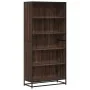 Estantería madera de ingeniería marrón roble 80,5x35x170,5 cm de , Librerías y estanterías - Ref: Foro24-3300859, Precio: 135...