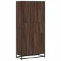 Estantería madera de ingeniería marrón roble 80,5x35x170,5 cm de , Librerías y estanterías - Ref: Foro24-3300859, Precio: 135...