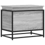 Caja de almacenaje con tapa madera gris Sonoma 60x40x51,5 cm de , Cestas para almacenaje - Ref: Foro24-848797, Precio: 54,14 ...