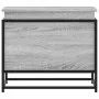 Caja de almacenaje con tapa madera gris Sonoma 60x40x51,5 cm de , Cestas para almacenaje - Ref: Foro24-848797, Precio: 54,14 ...