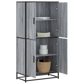 Aparador alto madera de ingeniería gris Sonoma 68x35x139 cm von , Sideboards - Ref: Foro24-3300833, Preis: 133,17 €, Rabatt: %