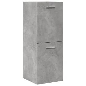 Armario pared baño madera ingeniería gris hormigón 30x30x80 cm von , Badezimmermöbel - Ref: Foro24-856217, Preis: 39,76 €, Ra...