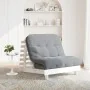 Futón sofá cama con colchón madera maciza blanco 100x206x11 cm de , Futones - Ref: Foro24-846767, Precio: 243,63 €, Descuento: %