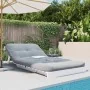 Futón sofá cama con colchón madera maciza blanco 100x206x11 cm de , Futones - Ref: Foro24-846767, Precio: 243,63 €, Descuento: %