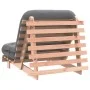 Futón sofá cama con colchón madera maciza Douglas 80x206x11 cm de , Futones - Ref: Foro24-846759, Precio: 190,89 €, Descuento: %