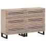 Aparador 2 piezas madera maciza de mango 60x34x75 cm de , Aparadores - Ref: Foro24-3217084, Precio: 286,30 €, Descuento: %