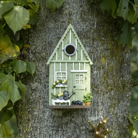 Esschert Design Pajarera de herrerillos forma de cobertizo de jardín de , Pajareras - Ref: Foro24-442384, Precio: 43,77 €, De...