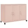 Aparador de acero rosa 100,5x39x72 cm by , Sideboards - Ref: Foro24-846681, Price: 190,60 €, Discount: %