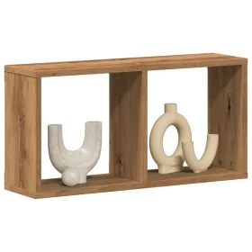 Armario de pared madera ingeniería roble artesanal 60x16x30 cm de , Estantes y estanterías - Ref: Foro24-854885, Precio: 22,5...