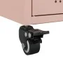 Aparador de acero rosa 100,5x39x72 cm by , Sideboards - Ref: Foro24-846681, Price: 190,60 €, Discount: %