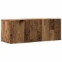 Mueble de pared de TV madera ingeniería envejecida 80x30x30 cm de , Muebles TV - Ref: Foro24-856016, Precio: 48,90 €, Descuen...