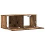 Mueble de pared de TV madera ingeniería envejecida 80x30x30 cm de , Muebles TV - Ref: Foro24-856016, Precio: 48,90 €, Descuen...