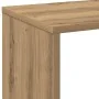 Librería divisora madera roble artisan 102x29x103,5 cm de , Librerías y estanterías - Ref: Foro24-858047, Precio: 83,05 €, De...