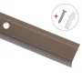 Perfiles de peldaños forma de L 10 uds aluminio marrón 67 cm by , Stairs - Ref: Foro24-146790, Price: 27,10 €, Discount: %