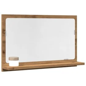 Espejo mueble baño madera ingeniería roble artisan 60x11x37 cm by , bathroom vanities - Ref: Foro24-856198, Price: 36,24 €, D...