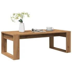 Mesa de centro madera de ingeniería roble artisan 102x50x35 cm de , Mesas de centro - Ref: Foro24-856681, Precio: 62,61 €, De...