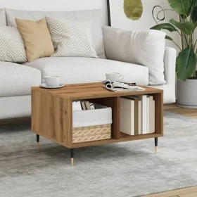 Mesa de centro madera de ingeniería roble artisan 60x50x36,5 cm von , Couchtisch - Ref: Foro24-857337, Preis: 58,30 €, Rabatt: %