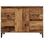 Mueble de lavabo madera ingeniería envejecida 80x33x60 cm by , bathroom vanities - Ref: Foro24-857129, Price: 99,57 €, Discou...