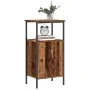 Mesitas de noche 2 uds madera ingeniería envejecida 41x31x80 cm by , Nightstands - Ref: Foro24-857247, Price: 79,22 €, Discou...