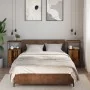 Mesitas de noche 2 uds madera ingeniería envejecida 41x31x80 cm by , Nightstands - Ref: Foro24-857247, Price: 79,22 €, Discou...