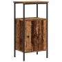 Mesitas de noche 2 uds madera ingeniería envejecida 41x31x80 cm by , Nightstands - Ref: Foro24-857247, Price: 79,22 €, Discou...