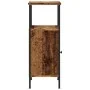 Mesitas de noche 2 uds madera ingeniería envejecida 41x31x80 cm by , Nightstands - Ref: Foro24-857247, Price: 79,22 €, Discou...