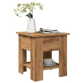 Mesa de centro madera de ingeniería roble artisan 40x40x42 cm by , Coffee table - Ref: Foro24-856799, Price: 39,31 €, Discoun...