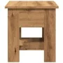 Mesa de centro madera de ingeniería roble artisan 40x40x42 cm by , Coffee table - Ref: Foro24-856799, Price: 39,31 €, Discoun...