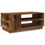 Mesa de centro madera ingeniería madera envejecida 102x55x43 cm by , Coffee table - Ref: Foro24-856800, Price: 76,11 €, Disco...